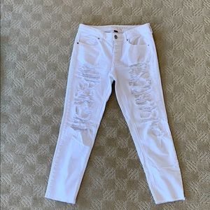 American Eagle Destroyed Tomgirl Jeans